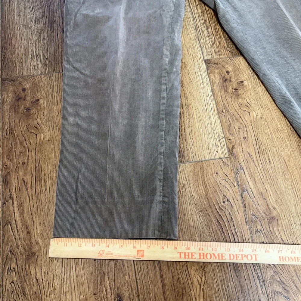 Jos.‎ A. Bank Mens Pleated Corduroy Pants Taupe Brown Straight Leg 38x31 Relaxed